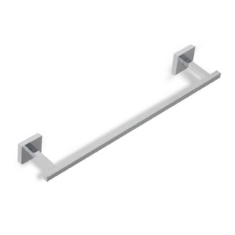 Towel Bar Towel Bar, 18 Inch, Square, Chrome StilHaus U45-08